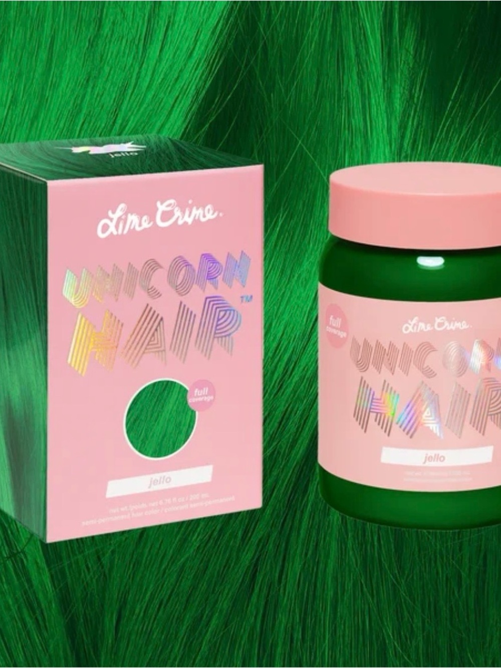 Lime Crime Unicorn Hair semi-permanent hair dye
